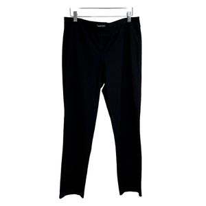Eileen Fisher Black Pull-On Stretch Pants M